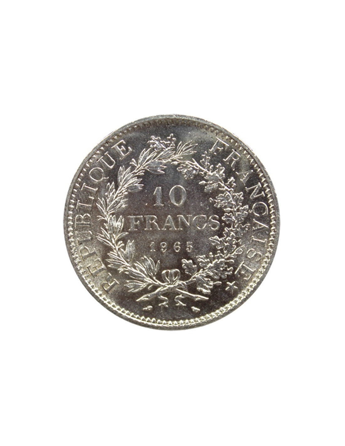 lot de 4 pièces de monnaie de 10€ en argent Hercule 