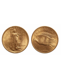 Achat Pièce 20 Dollars US Or, www.or-investissement.fr 2