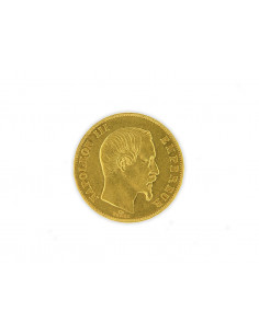 Pièce Or 50 Francs Napoléon III