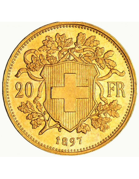 Achat Pièce 20 Francs Suisse Or, Or-investissement.fr