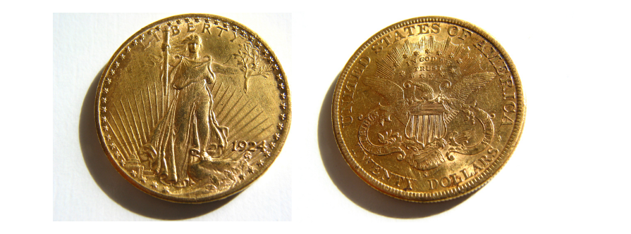 Pièce d'or Double Eagle, 1924