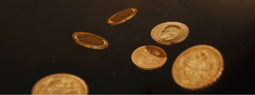 Collection de pièces d'or